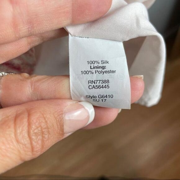 Madewell Silk Cold-Shoulder Dress Paisley Print Women's Medium Tie Strap Floral - Picture 4 of 8